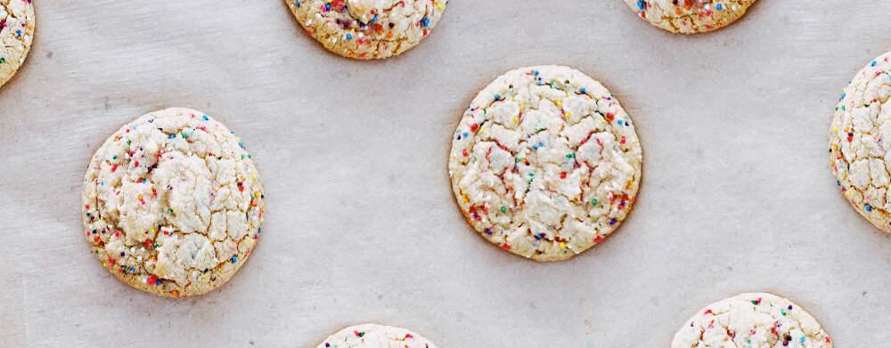 Chewy Funfetti Sugar Cookies - Candace Nelson
